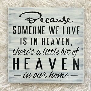 Wood Decorative Sign